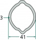 Detail vrobku: Profilov trubka 04/3m 